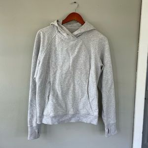 Heather gray lululemon hoodie